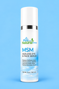MSM Ageless Eye &  Face Serum 2 oz. Airless Pump.