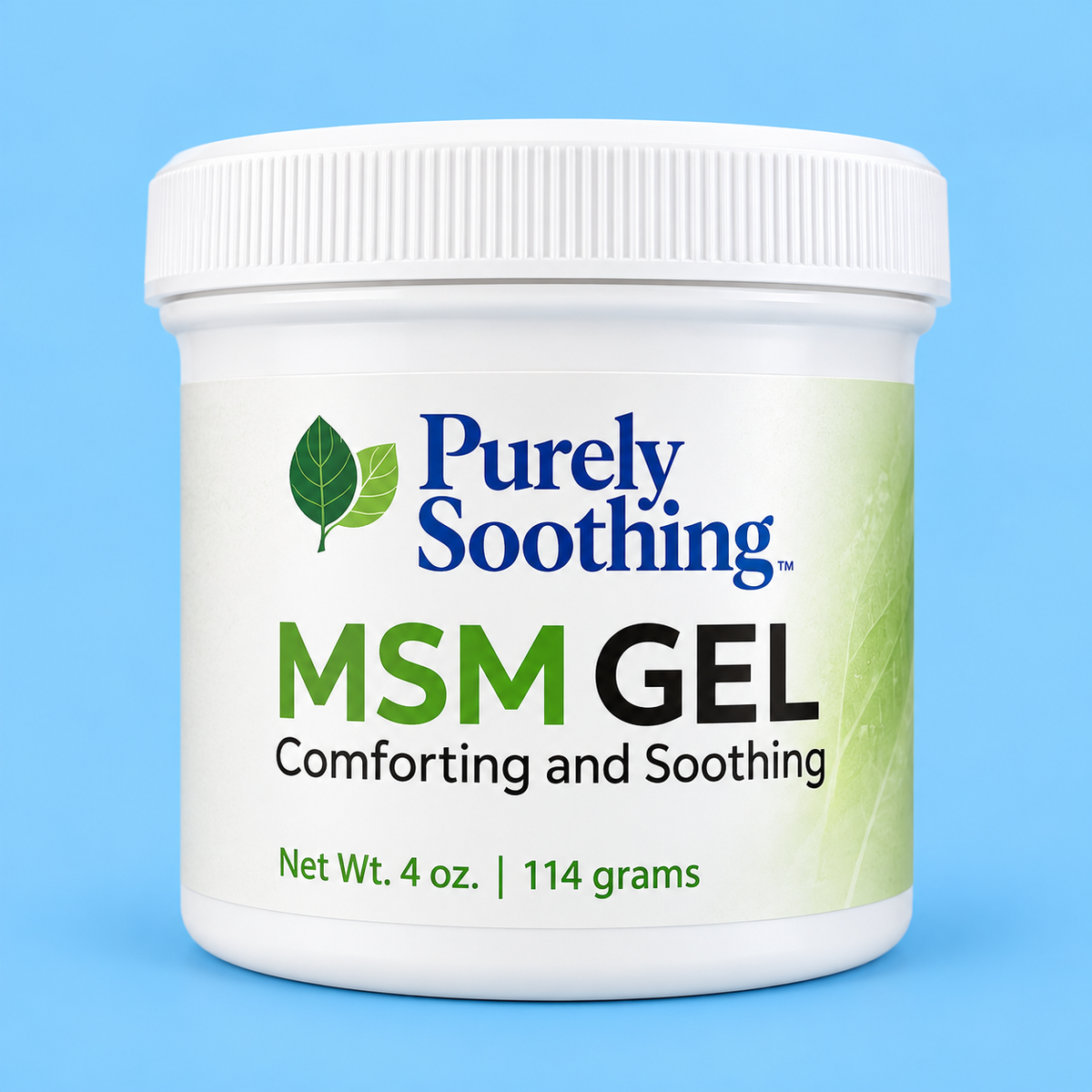4 oz. MSM Pain Gel Jar