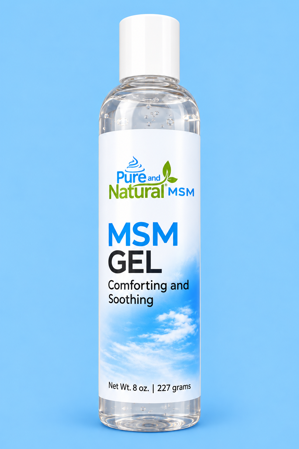 8 oz. MSM Pain Gel Squeeze Bottle or Pump